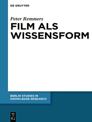 cover image of Film als Wissensform